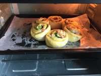 香蔥火腿沙拉面包的做法步驟18