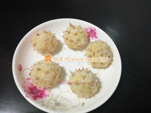 黃金刺（糯米瓜子仁）的做法