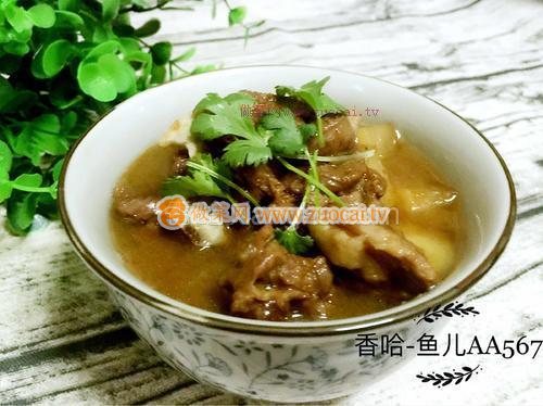 羊排燉蘿卜的做法