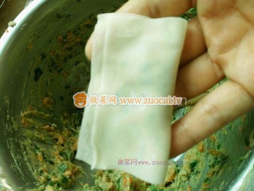 胡蘿卜肉餡餛燉的做法