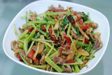 芹菜炒雞胗怎么做好吃