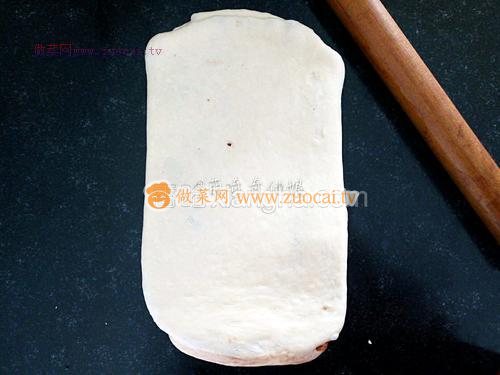 大理石紋豆沙土司的做法