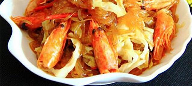 蝦油粉絲包菜怎么做？