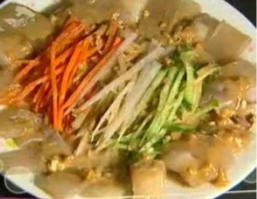 麻醬肉皮怎么做？