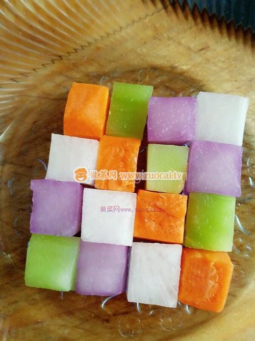 魔方蘿卜的做法