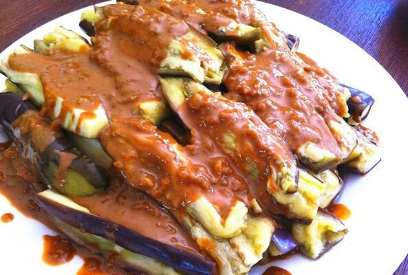 怎么做芝麻醬拌茄子？