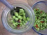 動手腌制美味酸豆角的做法步驟4