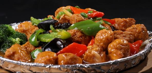 豆腐創(chuàng)意菜肉片口袋豆腐怎么做？