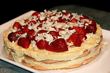 草莓蛋糕的做法