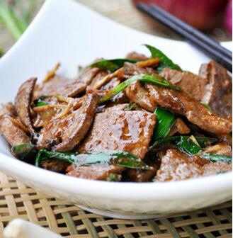 保護(hù)視力的菜肴蒜香豬肝怎么做？