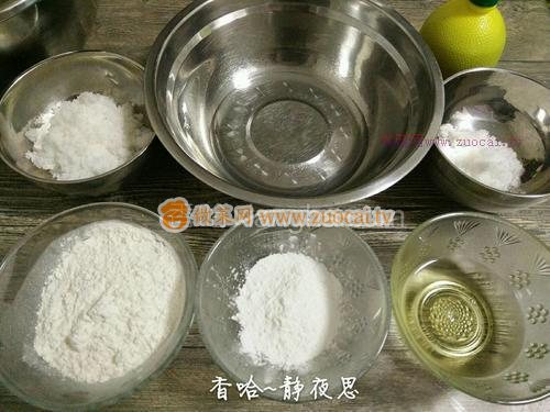 8寸戚風(fēng)蛋糕的做法