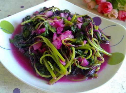 快收下飯菜蒜蓉莧菜怎么做？