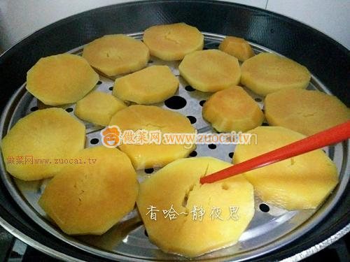 黑芝麻紅薯餅（烤箱版）的做法