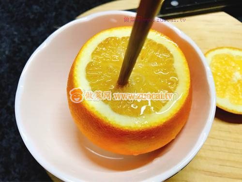 鹽蒸橙子的做法