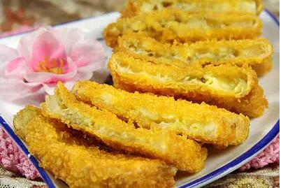 外皮酥脆的炸茄排怎么做？