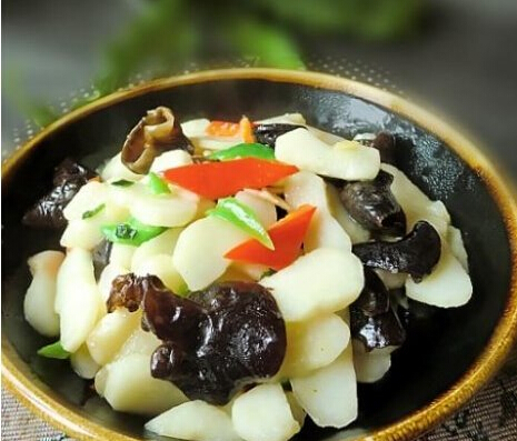 荸薺炒黑木耳怎么做？