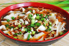 雞湯刀削面的做法