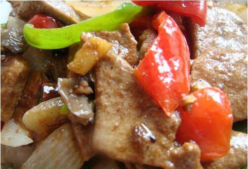 軟嫩香甜香辣豬肝片怎么做？