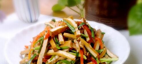 下飯百搭菜之韭香干絲怎么做？