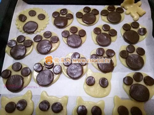 貓爪餅干的做法