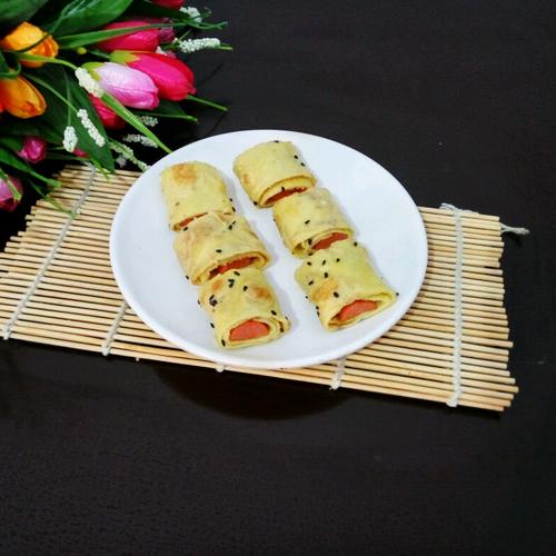 火腿雞蛋卷的做法