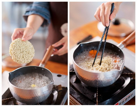 白果排骨豌豆湯面步驟5-6
