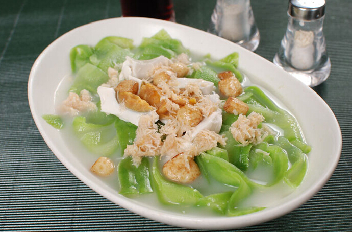 上湯涼瓜青怎么做？