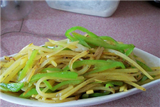 青椒土豆絲怎么做最好吃