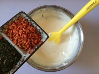 果蔬戚風(fēng)蛋糕的做法步驟11