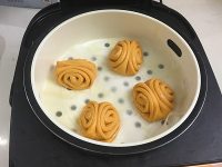 胡蘿卜花卷的做法步驟15