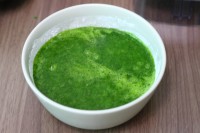 菠菜汁手搟面的做法步驟4