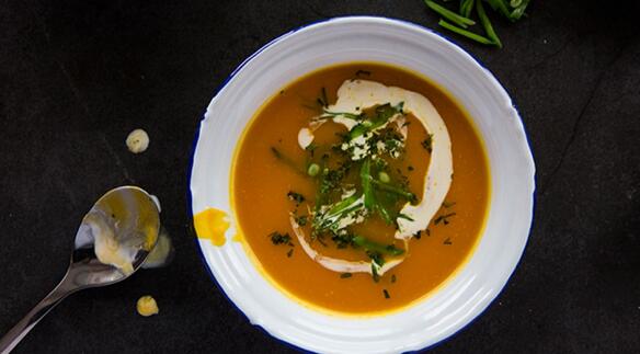 椰香南瓜湯怎么做？