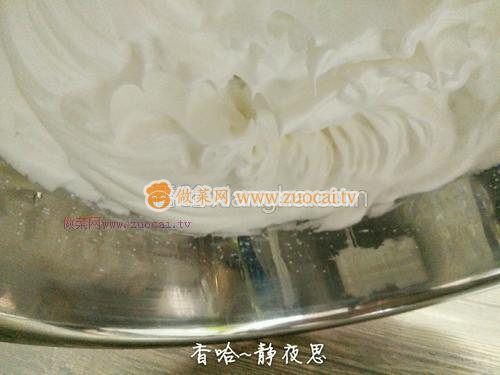 8寸戚風(fēng)蛋糕的做法