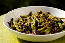 干煸豇豆的家常做法介紹