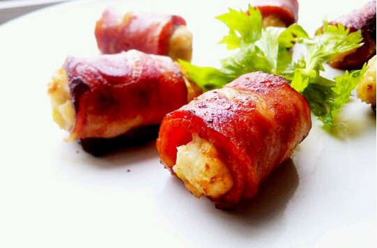 簡(jiǎn)易西餐培根土豆卷