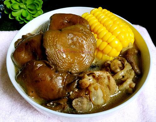 農(nóng)家野生菌燉雞的做法