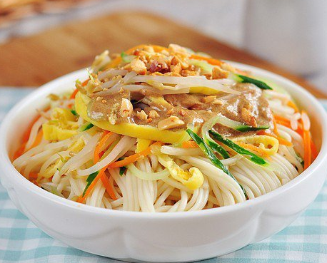 涼面的制作方法