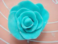 藍色妖姬翻糖蛋糕怎么做