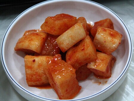 韓國(guó)蘿卜泡菜的做法