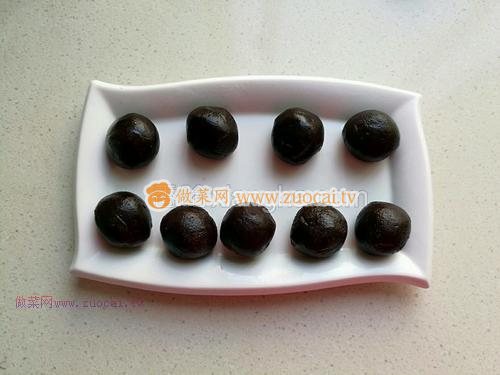 中式酥皮點心花開富貴的做法