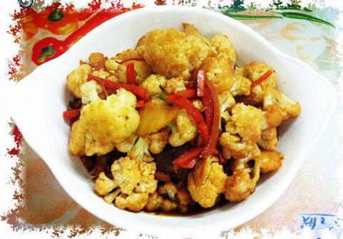 快手美味醬汁花菜怎么做？