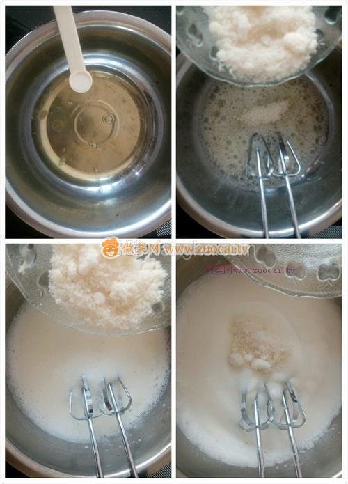 8寸紫薯戚風(fēng)蛋糕的做法