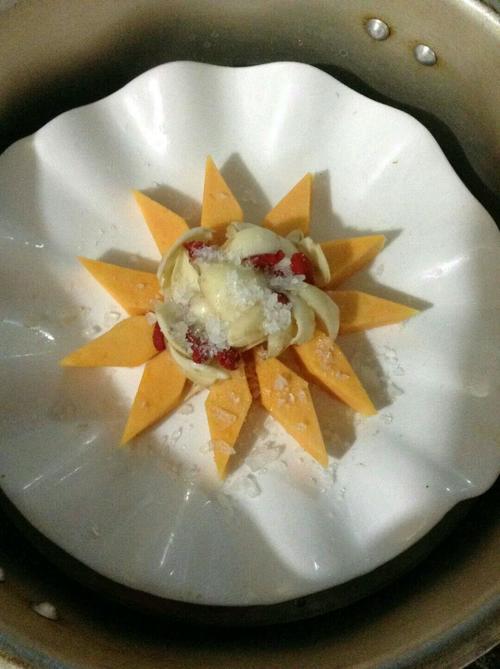 南瓜百合的做法