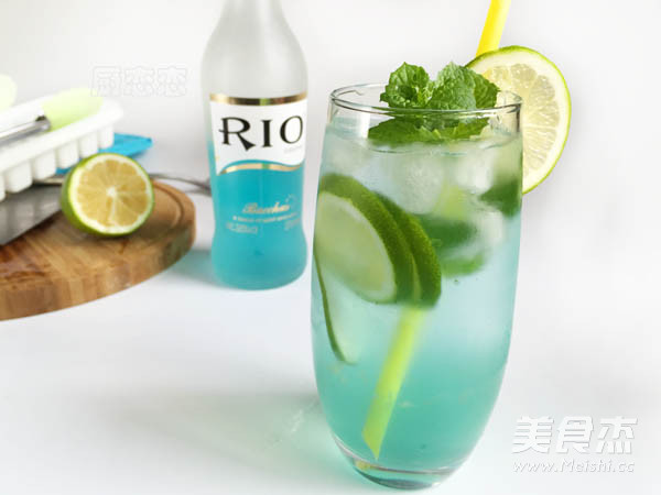 藍色海洋的做法