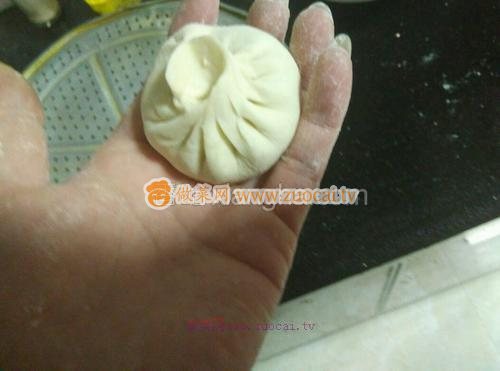 蘿卜肉餡包的做法