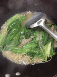 豬肝湯面的做法步驟6