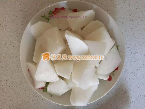 白蘿卜燉排骨的做法