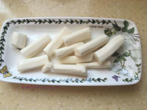 桂花山藥的做法