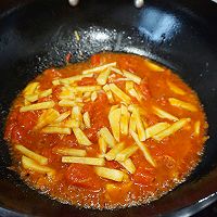 土豆西紅柿湯面的做法圖解7