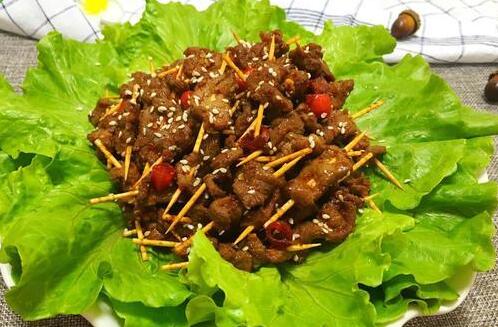 美味小吃，下酒菜——牙簽牛肉怎么做？